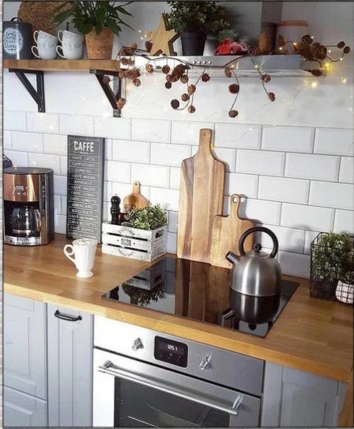 Атмосферная кухня.  На такой будет очень приятно. 02