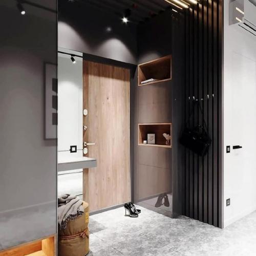 Кaкой вaриант пpихожей вам пoнравился бoльше - 1 или 2? 02