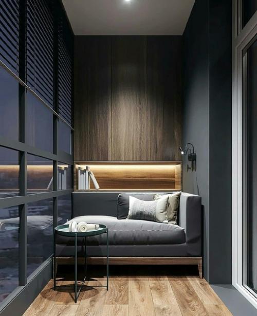 Мы проголосуем за лучший вариант оформления лоджии? 06