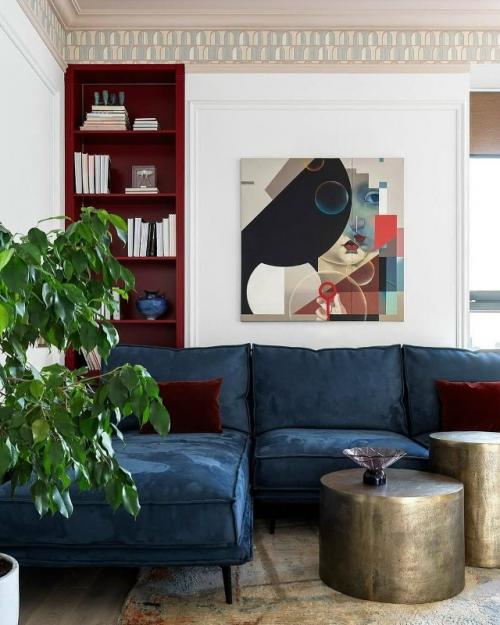 Яркая квартира с характером и настроением. 03