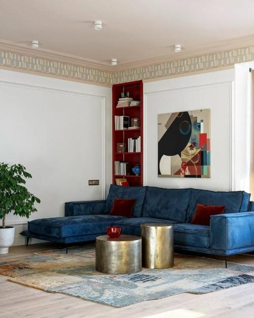 Яркая квартира с характером и настроением. 06