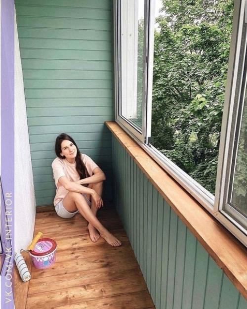 Интерьер и декор балкона. 02