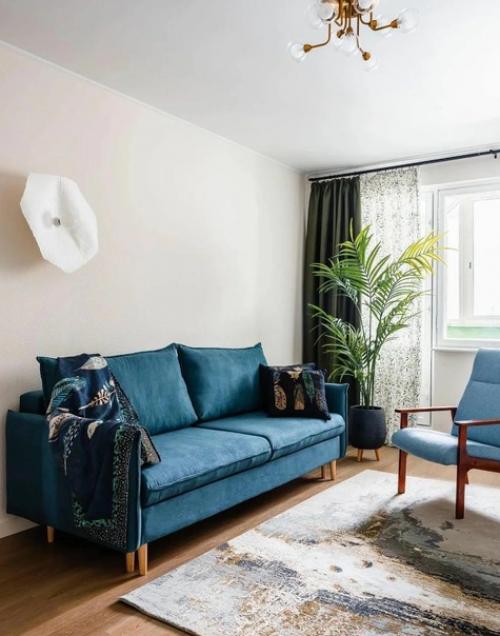 Один из самых красивых цветов для интерьера квартиры.