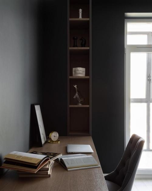 Очень понравилось, как дизайнер подобрал обои. 02