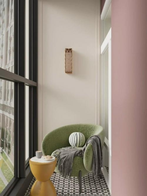 Графичная элегантность: интерьер с характером. 06