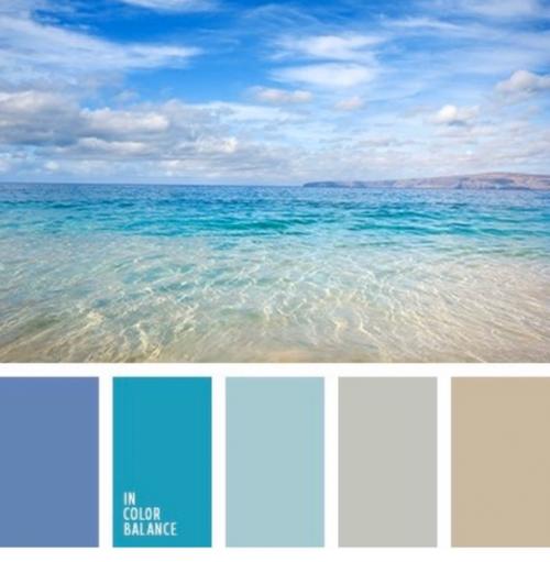 Гостиная в оттенках синего о море напоминает. 01