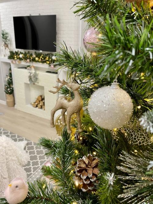 Хочу поделиться своим новогодним настроением в гостиной. 03