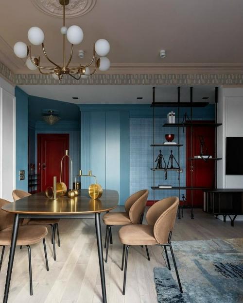 Яркая квартира с характером и настроением. 07