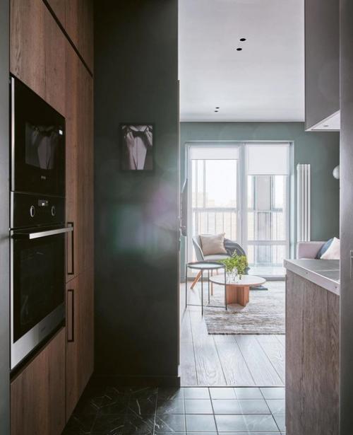 Когда владельцы делали ремонт в этой небольшой квартире, они знали, что она будет сдаваться. 07