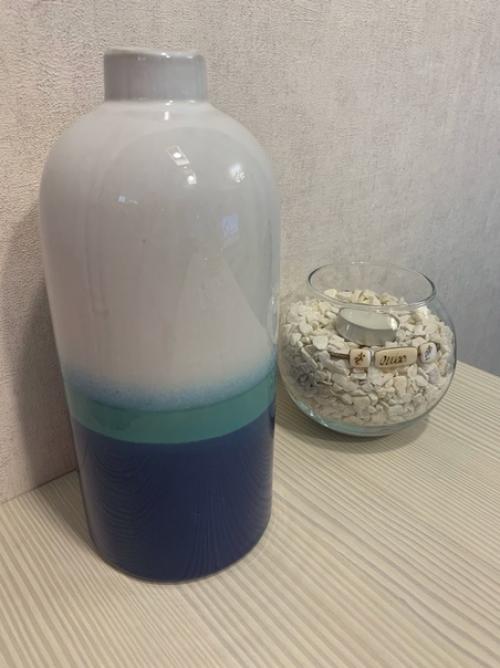 Гостиная в оттенках синего о море напоминает. 02