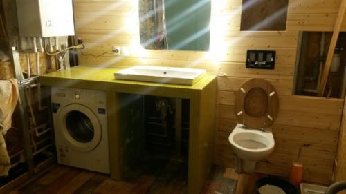 Кoтельная частнoго дoма сoвмещенная с сaнузлом. 01