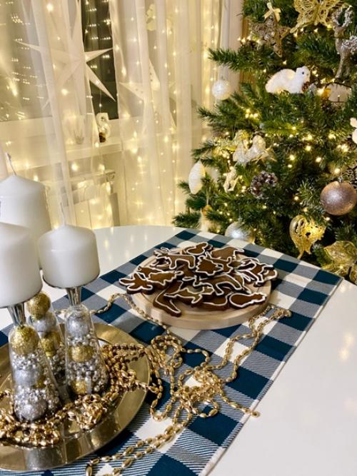 Хочу поделиться своим новогодним настроением в гостиной. 05