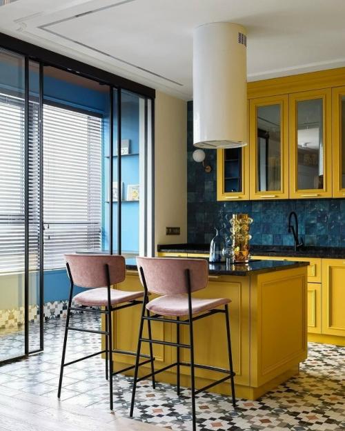 Яркая квартира с характером и настроением. 04