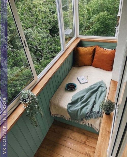 Интерьер и декор балкона. 01