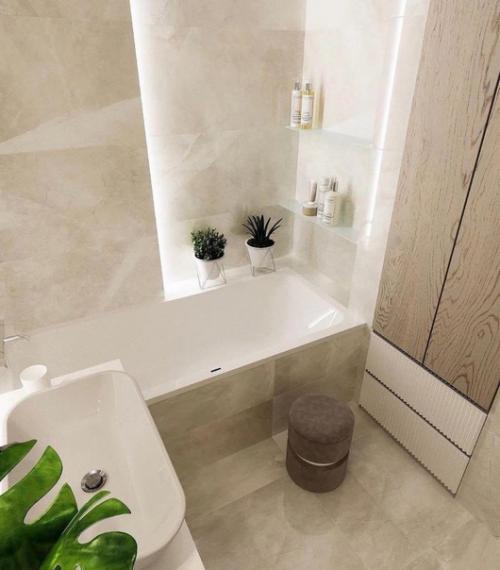 Светлый интерьер без лишних деталей.