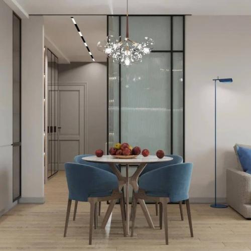 Идея для оформления кухни и обеденной зоны. 06