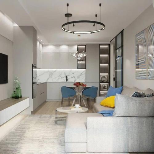 Идея для оформления кухни и обеденной зоны. 04