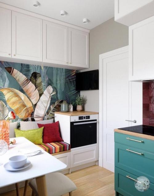 Яркие акценты на кухне. 01