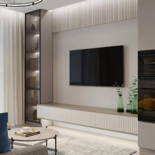 Идея для оформления кухни и обеденной зоны. 02