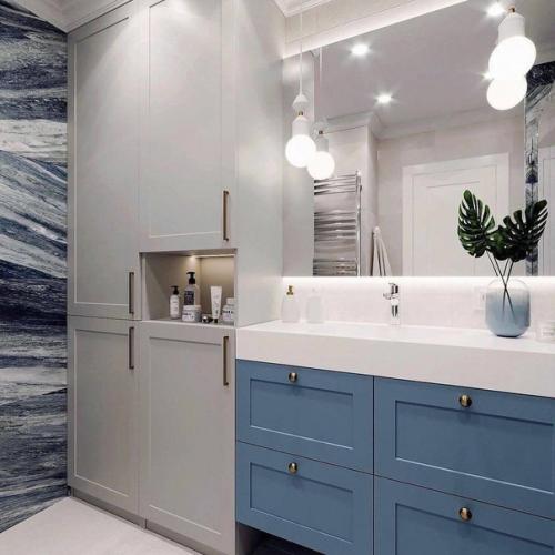 Голубые приглушенные оттенки. 05