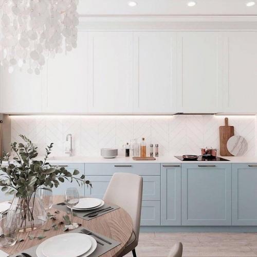 Голубые приглушенные оттенки. 07