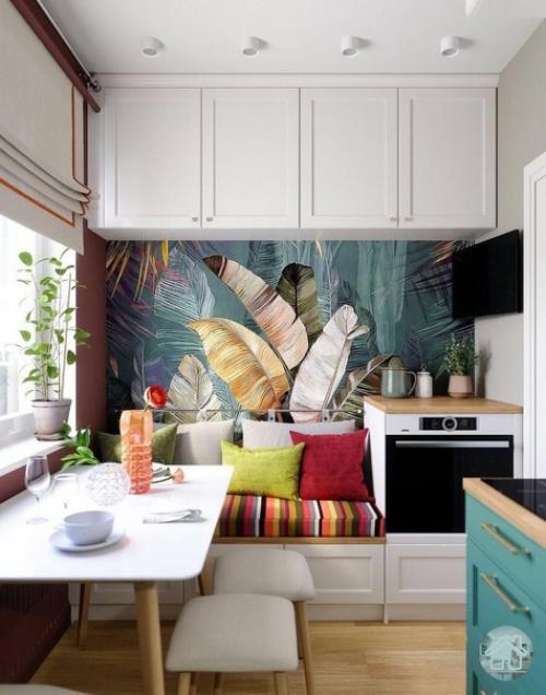Яркие акценты на кухне. 02