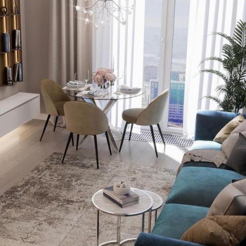 Светлый интерьер без лишних деталей. 04