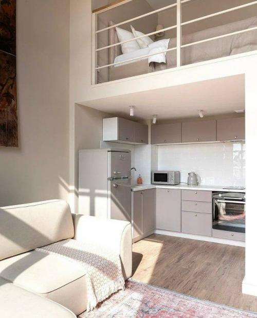 Лофт с нотками русского стиля. 04