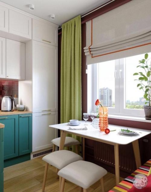 Яркие акценты на кухне. 04