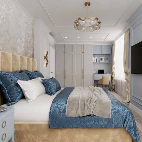 Голубые приглушенные оттенки. 09