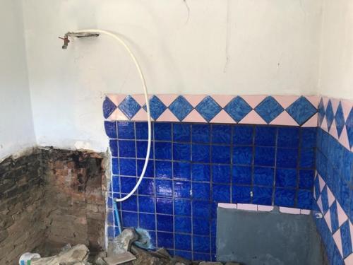 Сделал нормальную ванную комнату на даче.