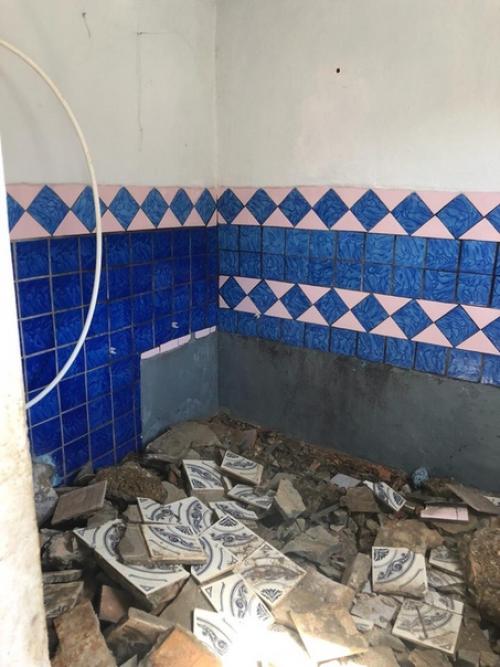 Сделал нормальную ванную комнату на даче. 01