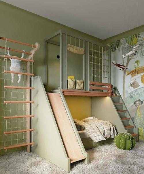 Детская сафари - комната: приключения начинаются дома. 09