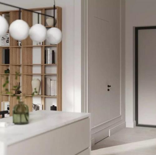 Использование деревянных элементов в интерьере. 01