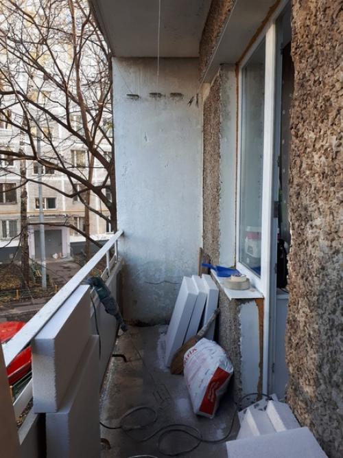 Ремонт на балконе закончил!