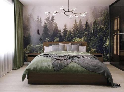 Приглушенные зеленые акценты. 01