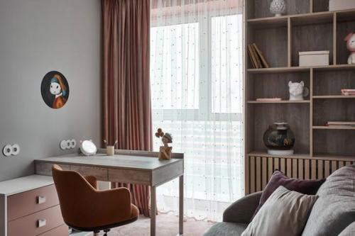 Стильная, современная квартира для проживания матери и дочки. 04