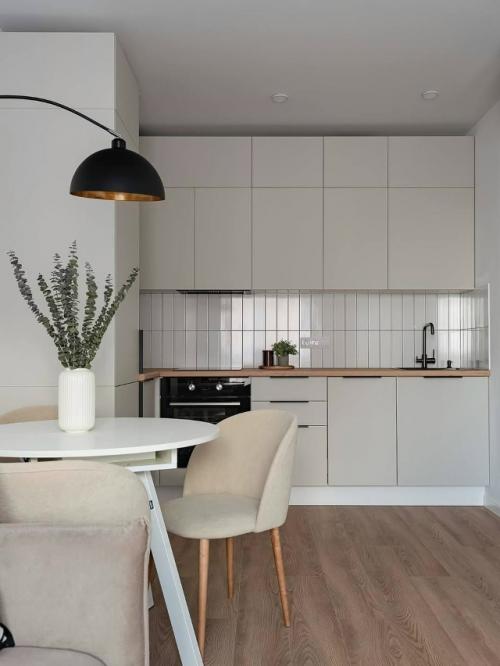 Кухня - гостиная в современном стиле. 09