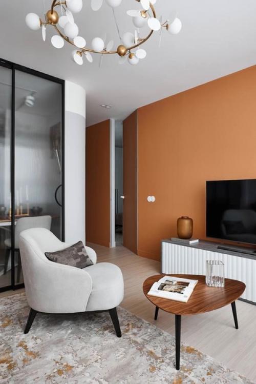 Стильная, современная квартира для проживания матери и дочки. 03