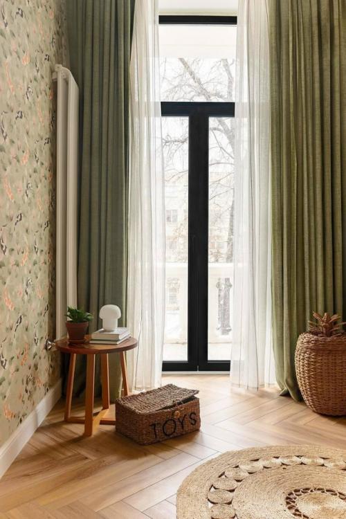 Сталинка с характером: современный интерьер с французско - скандинавским настроением. 05