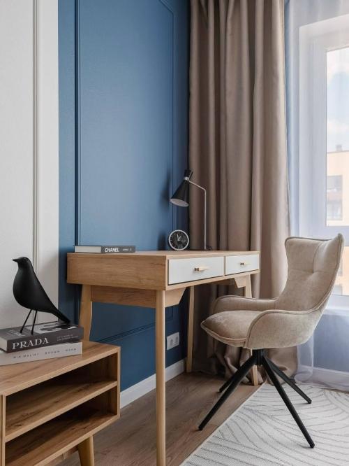 Кухня - гостиная в современном стиле. 07