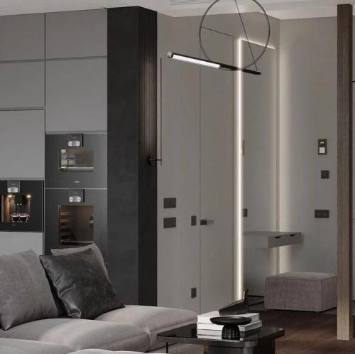 Интерьер квартиры в современном стиле.