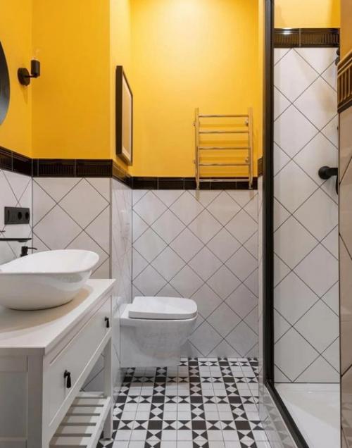 Однокомнатная квартира.
С интересным дизайном интерьера. 
