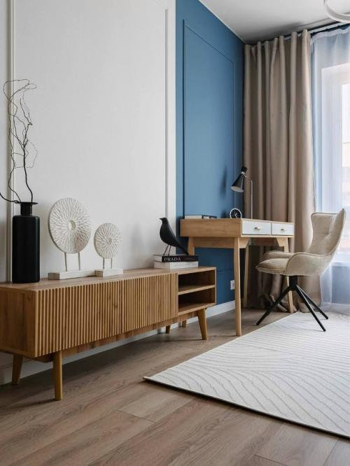 Кухня - гостиная в современном стиле. 06