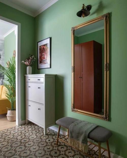 Однокомнатная квартира. С интересным дизайном интерьера. 08