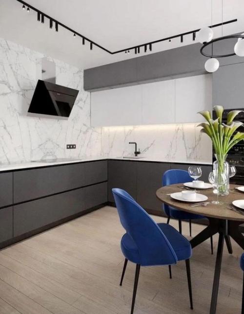 Приглушенные зеленые акценты. 07