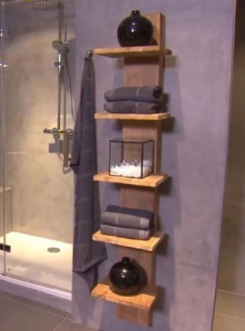 Различные варианты полочек.