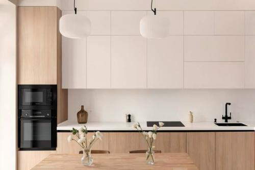 Сталинка с характером: современный интерьер с французско - скандинавским настроением. 01