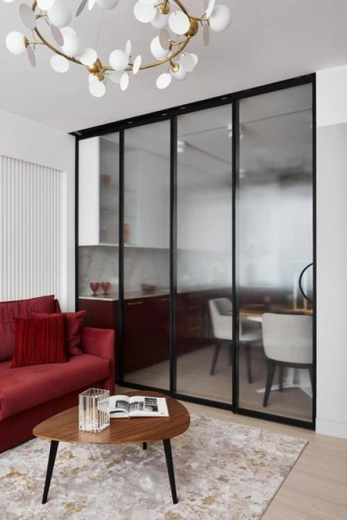 Стильная, современная квартира для проживания матери и дочки. 01