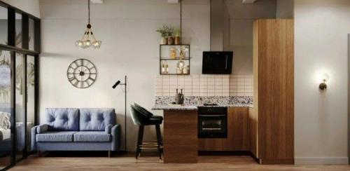 Квартира - студия с зонированием. 02